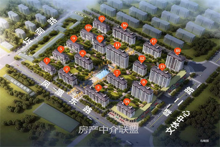 牡丹文苑电梯房精装套二未住带家具带车位附房